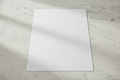 11x17 Linen Cardstock on Marble