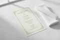 8.5x11 Linen Cardstock Restaurant Menu Better Lighting