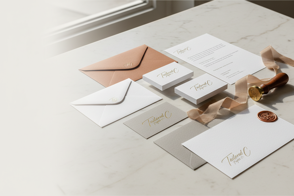 Premium Linen Cardstock Hero Banner